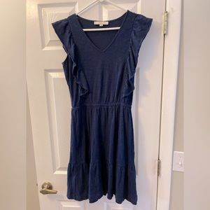 Navy blue Loft dress size small